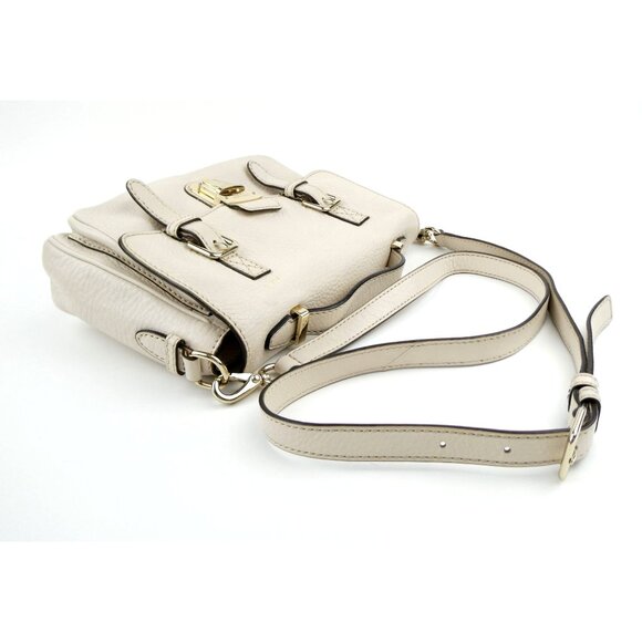 kate spade new york Cream Leather Crossbody Bag With Gold Hardware & Adjustable - Picture 5 of 15